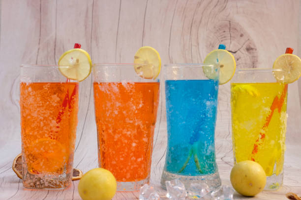 colourfull summer drinks