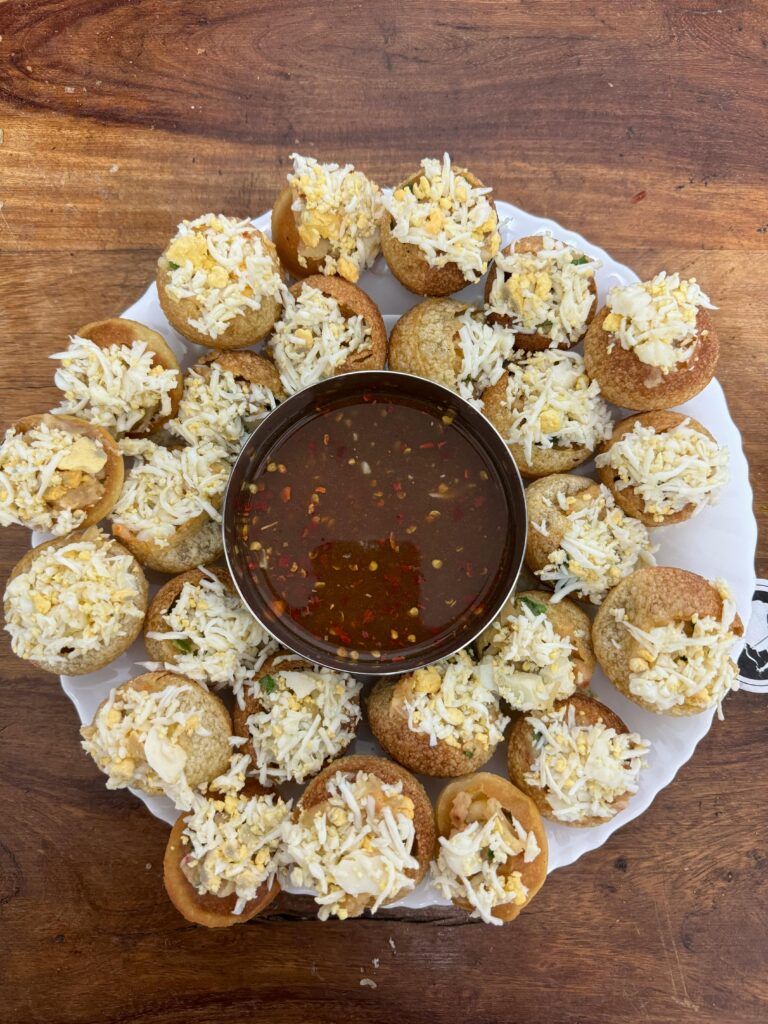 ready to eat yummy panipuri