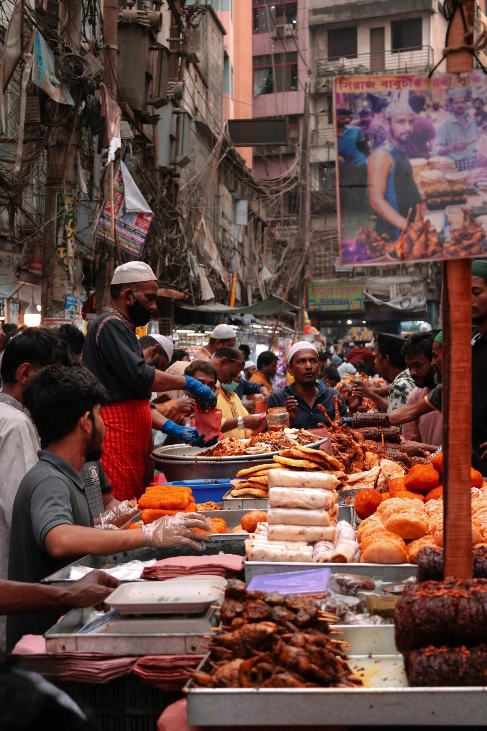street food in Vijayawada with popular local snacks and stalls