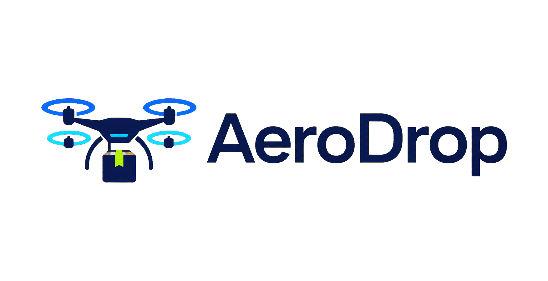 AeroDrop drone delivery logo